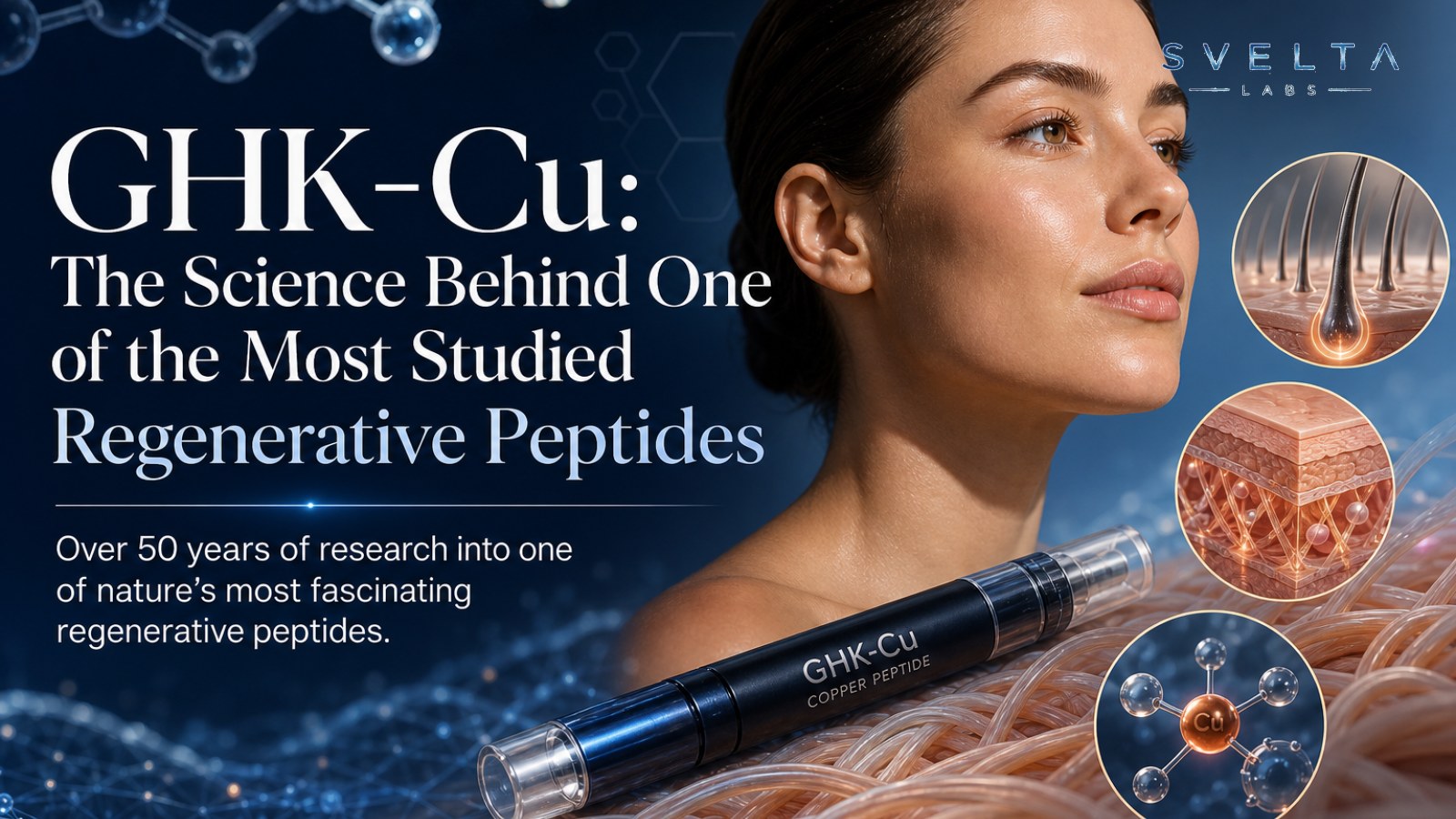 GHK-Cu: The Science Behind One of the Most Studied Regenerative Peptides
