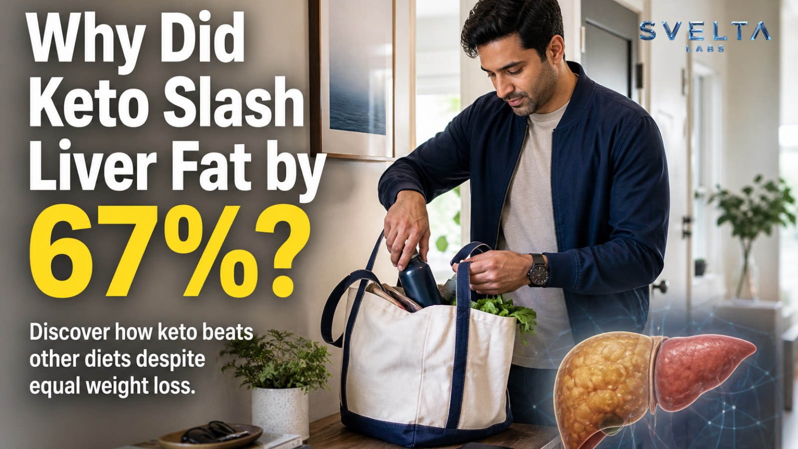 Ketogenic Diet Shows Significant Reduction in Liver Fat in Clinical Trial