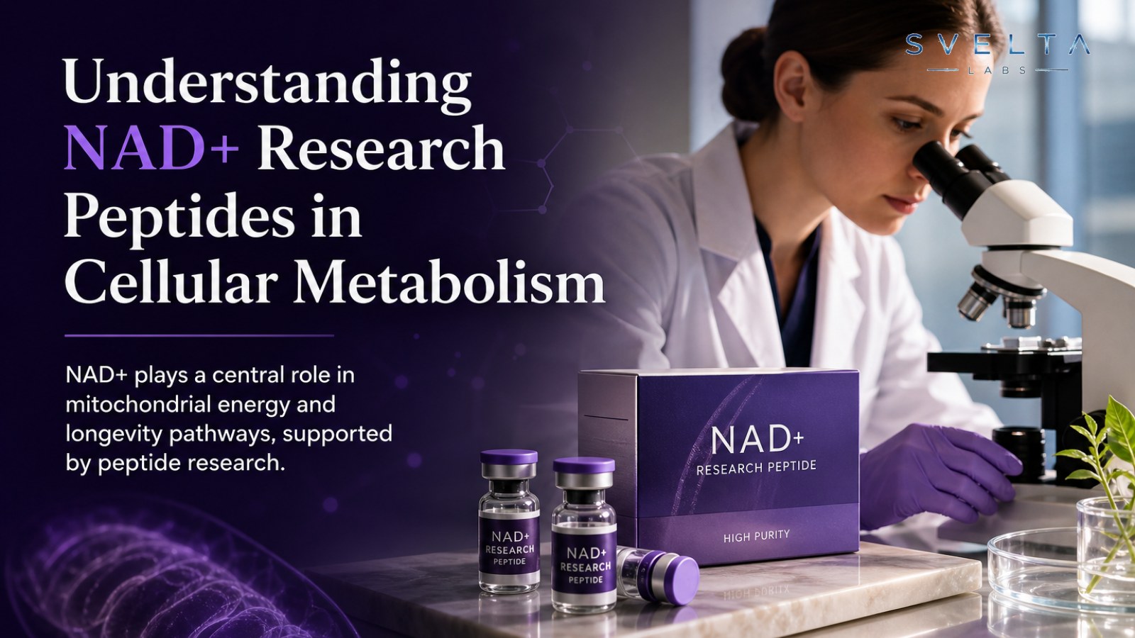 Understanding NAD+ Research Peptides in Cellular Metabolism