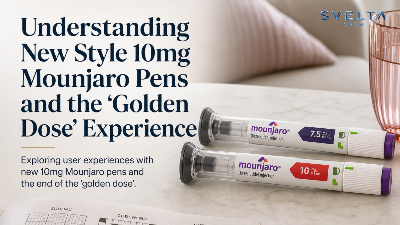 Understanding New Style 10mg Mounjaro Pens and the 'Golden Dose' Experience