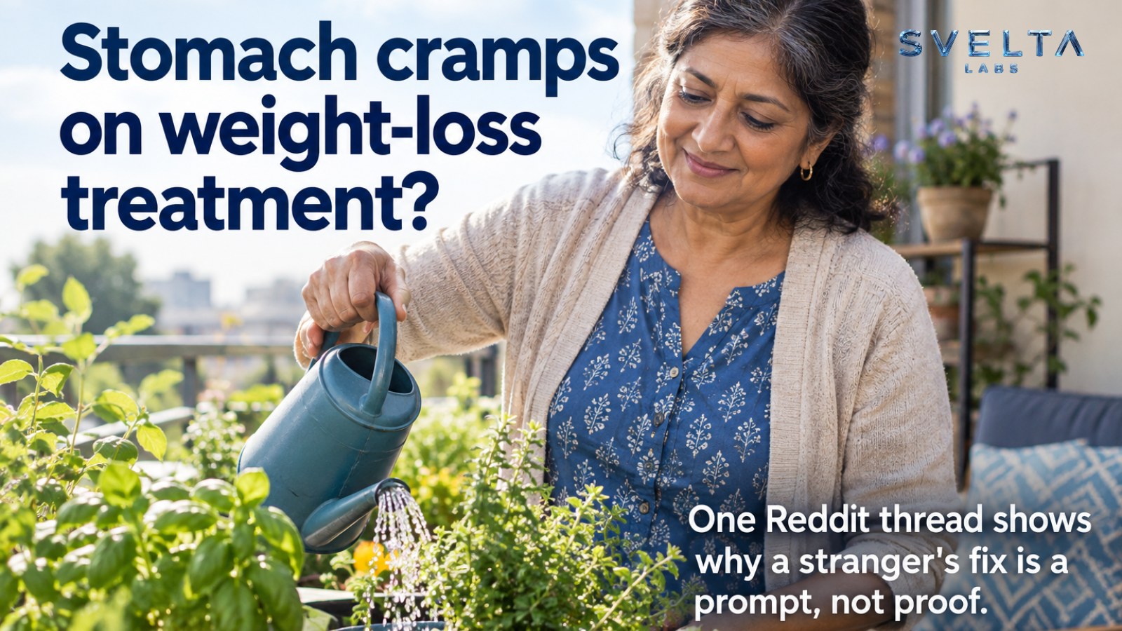 What a Reddit Thread on Stomach Cramps During Weight-Loss Treatment Actually Shows