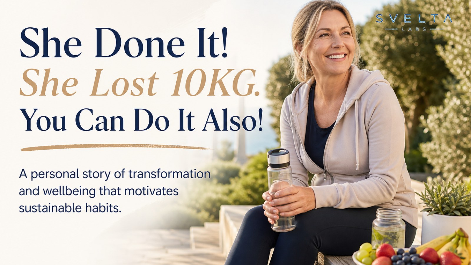 She Done It! She Lost 10KG. You Can Do It Also!