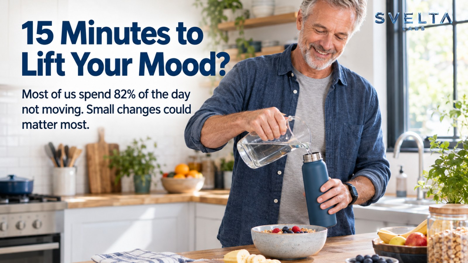 Small Amounts of Daily Exercise Can Significantly Improve Mental Wellbeing