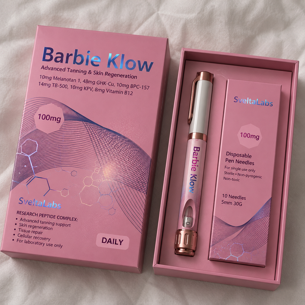 Barbie Klow Pen product presentation